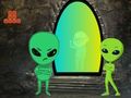 ゲームエイリアンの洞窟に閉じ込められたおじいちゃん オンライン