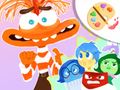 ゲーム塗り絵: インサイド ヘッドの幸福 オンライン