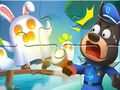 ゲームジグソーパズル: 赤ちゃんパンダのお化け町 オンライン