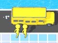 ゲームバスの座席の列 オンライン