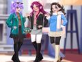 ゲームガーリーファッショナブルな冬 オンライン