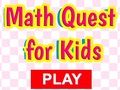 ゲーム子供のための数学クエスト オンライン