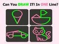 ゲーム頭脳テスト: 1 本の線を描くパズル オンライン