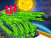 ゲーム人間の乗り物の走行 オンライン