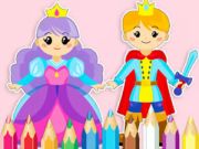 ゲーム塗り絵: スイート ロイヤル デート オンライン