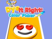 ゲーム正しく染める: カラーピッカー オンライン