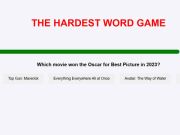 ゲーム最も難しい単語ゲーム オンライン