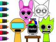 ゲーム塗り絵: Sprunki Incredibox オンライン