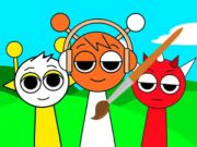 ゲームぬりえブック: Sprunki Friends オンライン
