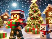 ゲームMinecraft クリスマス ジグソー オンライン