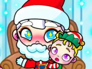 ゲームジグソーパズル: アバター サンタ クロース オンライン