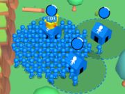 ゲーム巨大な群衆。 io: ハウスキャプチャー オンライン