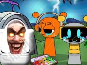 ゲームSprunki Castle パニックスキビディトイレ オンライン ゲームSprunki Castle パニックスキビディトイレ オンライン