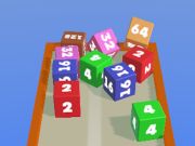 ゲームキューブをマージ 2048 3D オンライン