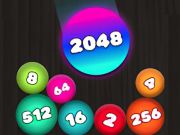 ゲーム2048 パズル: ボールをつなげる オンライン