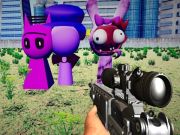 ゲームSprunki スナイパー イカ ゲーム オンライン