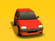 ゲーム車での滑りやすい下り坂 オンライン