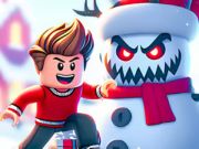 ゲームジグソーパズル: ロブロックス雪合戦 オンライン