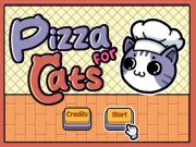 ゲーム猫用のピザ オンライン