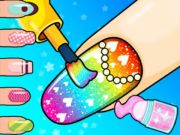 ゲーム塗り絵：ネイルサロン オンライン