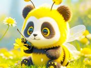 ゲームジグソーパズル：パンダビー オンライン