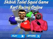 ゲームSkibidiトイレイカゲームカートレーシングオンライン オンライン