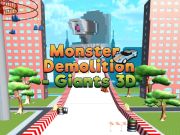 ゲームMonster Demolition Giants 3dオンライン