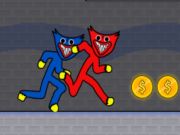 ゲームStickman Huggy Party Duoオンライン