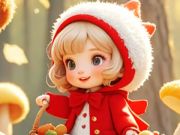 ゲームジグソーパズル：リトルレッドライディングフード オンライン