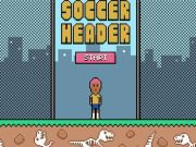 ゲームサッカーヘッダー オンライン
