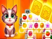 ゲームキャットタウンタイルマッチパズル オンライン