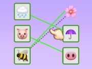 ゲーム絵文字パズルコネクト オンライン