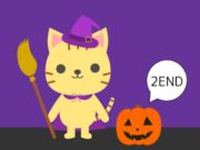 ゲーム猫とハロウィーンの脱出 オンライン