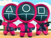 ゲームジグソーパズル：イカゲームモブ オンライン
