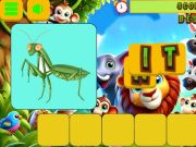 ゲーム子供のための単語動物 オンライン