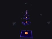 ゲームタイルはボール音楽をホップします オンライン