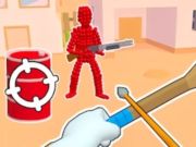ゲームスティックマンアーチャーは赤で矢を撃ちます オンライン