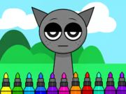 ゲーム塗り絵:Sprunki Incredibox Grey オンライン ゲーム塗り絵:Sprunki Incredibox Grey オンライン