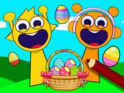 ゲーム塗り絵：Sprunki Incredibox Easter オンライン