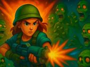 ゲームゾンビオートディフェンス オンライン