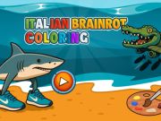 ゲームイタリアのブレインロット着色オンライン