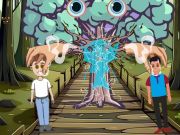 ゲーム神秘的な木から仲間を保存しますオンライン