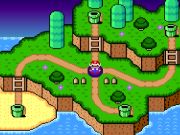 ゲーム4つの鍵のスーパーマリオワールドの伝説オンライン