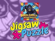 ゲーム忍者ゴリラジグソーパズルオンライン