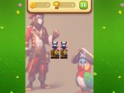ゲーム海賊猫の記憶の一致オンライン