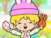 ゲームジグソーパズル：トカボカイースターオンライン