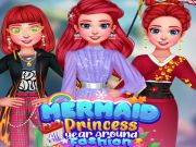 ゲーム一年中ファッションを中心とした人魚の王女オンライン