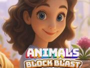 ゲーム動物は爆発をブロックしますオンライン