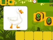 ゲーム子供のための単語動物オンライン