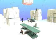 ゲームスティックマン飛行機オンライン